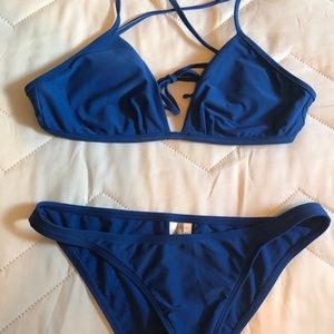 Super Cute Blue Patagonia Bikini set, women’s L